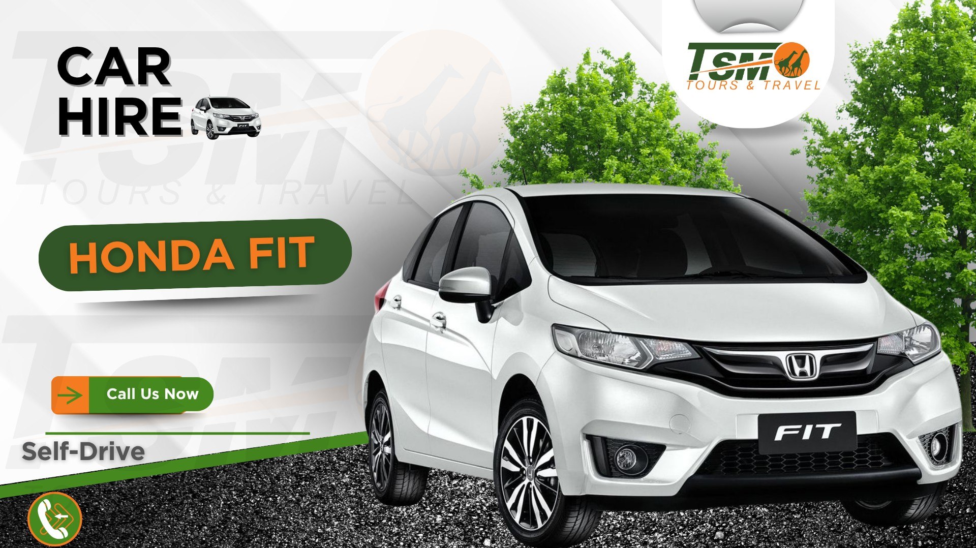 HONDA FIT FOR HIRE