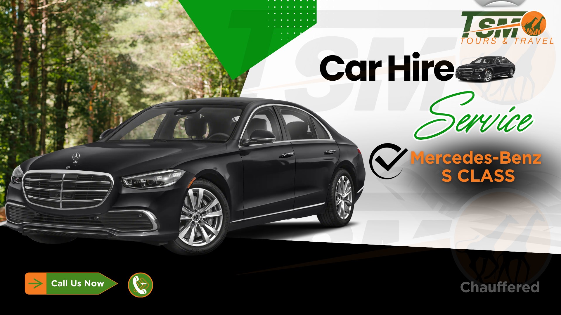 MERCEDES BENZ S CLASS FOR HIRE
